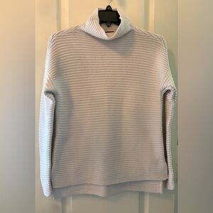 Vince Camuto White Turtleneck Sweater